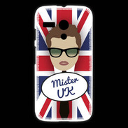 Coque Motorola G Mister UK Chatain