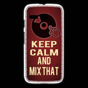 Coque Motorola G Keep Calm and Mix That Rouge