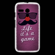 Coque Motorola G Life It's a game Rose ZG