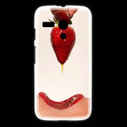 Coque Motorola G Plaisir et fraise PR20
