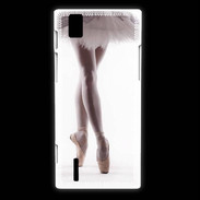 Coque Huawei Ascend P2 Ballet chausson danse classique