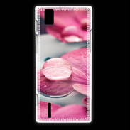 Coque Huawei Ascend P2 Fleurs Zen