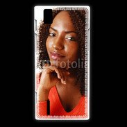 Coque Huawei Ascend P2 Femme afro glamour 2