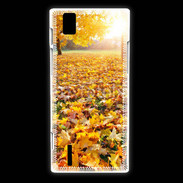 Coque Huawei Ascend P2 Paysage d'automne 