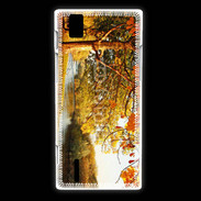 Coque Huawei Ascend P2 Paysage d'automne 3