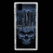 Coque Huawei Ascend P2 Tête de mort 5