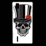 Coque Huawei Ascend P2 Tête de mort classe 5