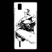 Coque Huawei Ascend P2 Bûcheron 