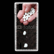 Coque Huawei Ascend P2 Horticulteur 2