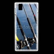 Coque Huawei Ascend P2 Cannes à pêche de pêcheurs