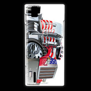 Coque Huawei Ascend P2 Dessin de camion