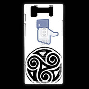 Coque Huawei Ascend P2 I like Breizh