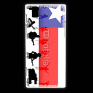 Coque Huawei Ascend P2 Dans country 5