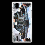 Coque Huawei Ascend P2 Cockpit avion de ligne