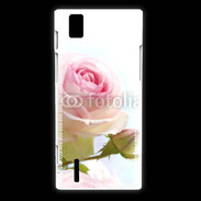Coque Huawei Ascend P2 Rose couleur rose