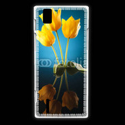 Coque Huawei Ascend P2 Miroir de tulipes