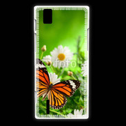 Coque Huawei Ascend P2 Papillon dans la nature