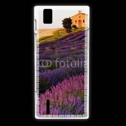 Coque Huawei Ascend P2 Champs de lavande 3