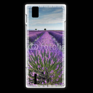 Coque Huawei Ascend P2 Champs de lavande 5