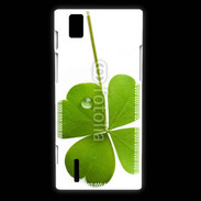 Coque Huawei Ascend P2 Trèfle à 4 feuilles