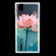 Coque Huawei Ascend P2 Belle fleur 50