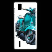 Coque Huawei Ascend P2 Dessin de scooter vintage