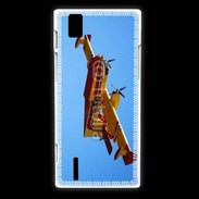 Coque Huawei Ascend P2 Avion Bombardier d'eau