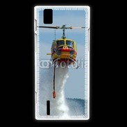 Coque Huawei Ascend P2 Hélicoptère bombardier d'eau
