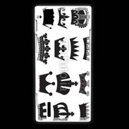 Coque Huawei Ascend P2 Collection de couronnes de Roi