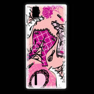 Coque Huawei Ascend P2 Corset glamour