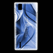 Coque Huawei Ascend P2 Effet de mode bleu