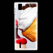 Coque Huawei Ascend P2 Bouche gourmande