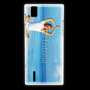 Coque Huawei Ascend P2 Yoga plage