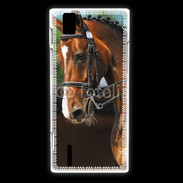 Coque Huawei Ascend P2 Dressage cheval 1