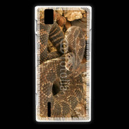 Coque Huawei Ascend P2 Serpent à sonnette