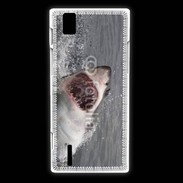 Coque Huawei Ascend P2 Attaque de requin blanc