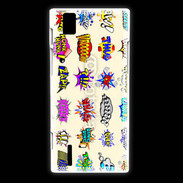 Coque Huawei Ascend P2 Cartoon explosion en folie