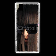Coque Huawei Ascend P2 Coiffure drôle