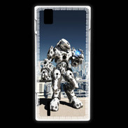 Coque Huawei Ascend P2 Alien Androïd