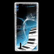 Coque Huawei Ascend P2 Abstract piano