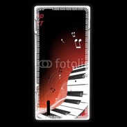 Coque Huawei Ascend P2 Abstract piano 2