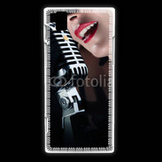 Coque Huawei Ascend P2 Chanteuse 1