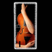 Coque Huawei Ascend P2 Amour de violon