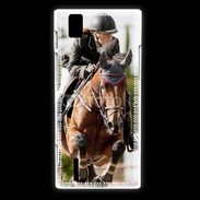 Coque Huawei Ascend P2 Jumping Equitation