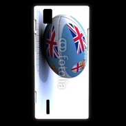 Coque Huawei Ascend P2 Ballon de rugby Fidji