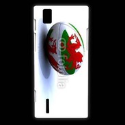 Coque Huawei Ascend P2 Ballon de rugby Pays de Galles