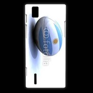 Coque Huawei Ascend P2 Ballon de rugby Argentine