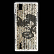 Coque Huawei Ascend P2 Ombre BMX