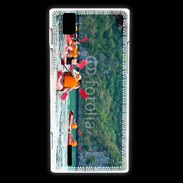 Coque Huawei Ascend P2 Balade en canoë kayak 2