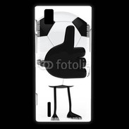 Coque Huawei Ascend P2 J'aime le foot